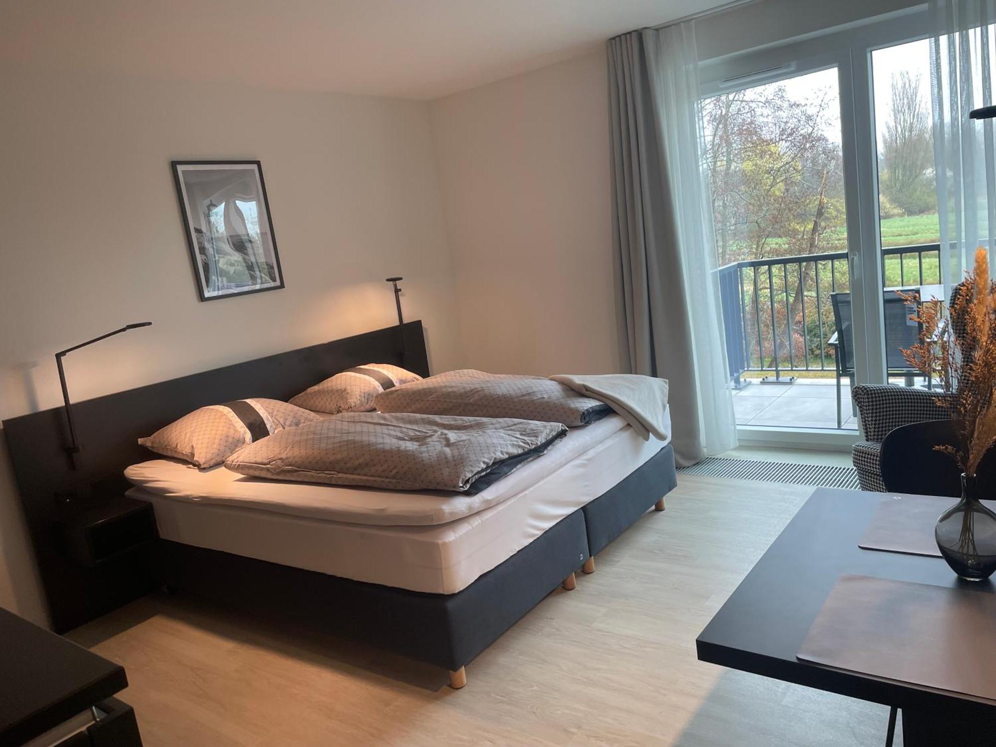 Hotelapartment Ueberwasser Mit Sauna Und Fitness クックスハーフェン エクステリア 写真