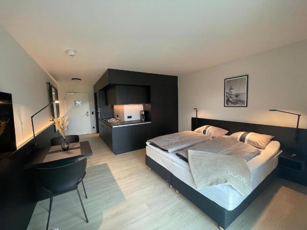 Hotelapartment Ueberwasser Mit Sauna Und Fitness クックスハーフェン エクステリア 写真